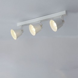 Rustic Vintage Spotlight Industrial Iron Track Lighting