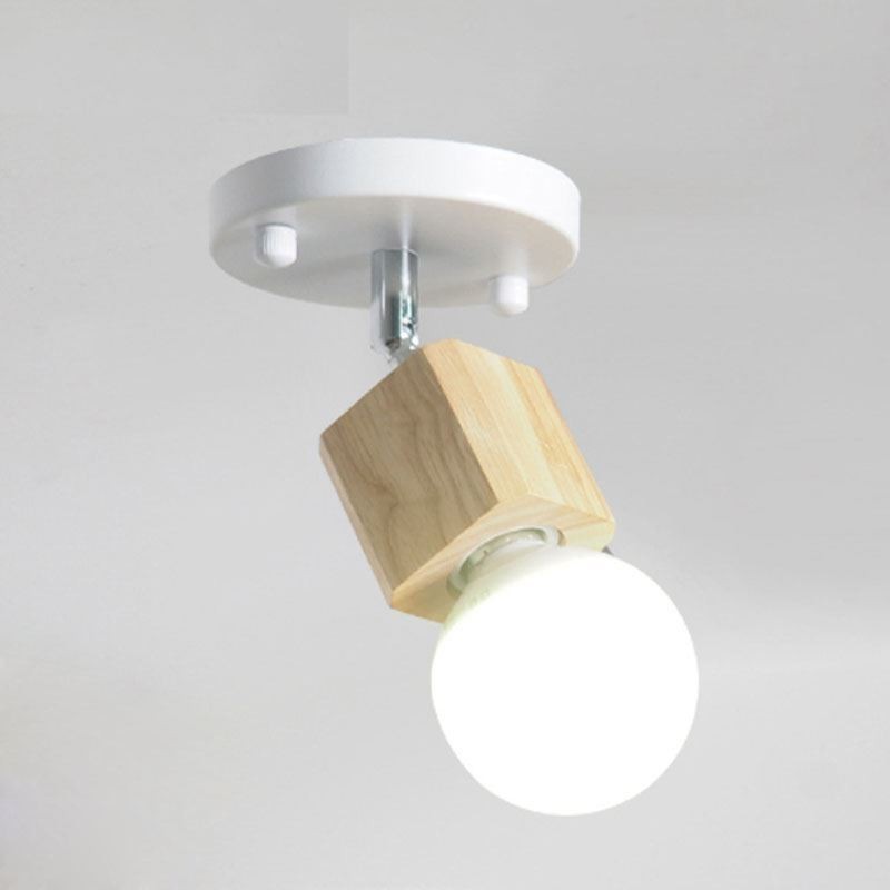 Simple Mini Spotlight Modern White Ceiling Light(Single Light)