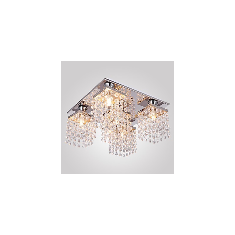 Ceiling Light Crystal Modern 5 Lights