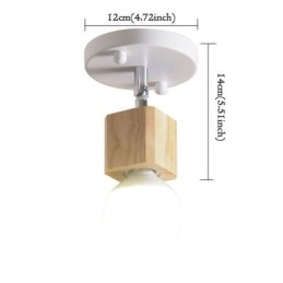 Simple Mini Spotlight Modern White Ceiling Light(Single Light)
