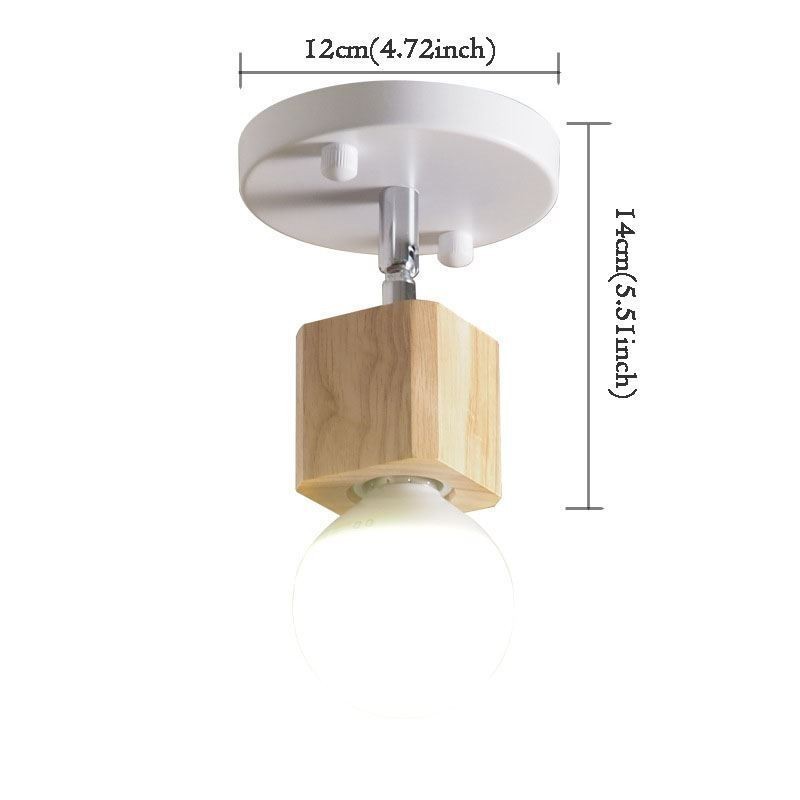 Simple Mini Spotlight Modern White Ceiling Light(Single Light)