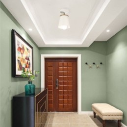 Nordic Iron Spotlight Wooden Simple Ceiling Light(Single Light)