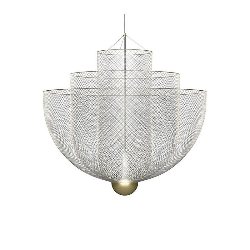 Nordic Grid Designer Creative and Unique Shape Art Decorative Pendant Light