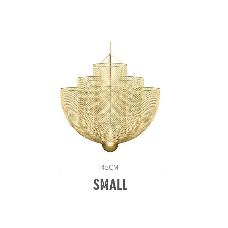 Nordic Grid Designer Creative and Unique Shape Art Decorative Pendant Light