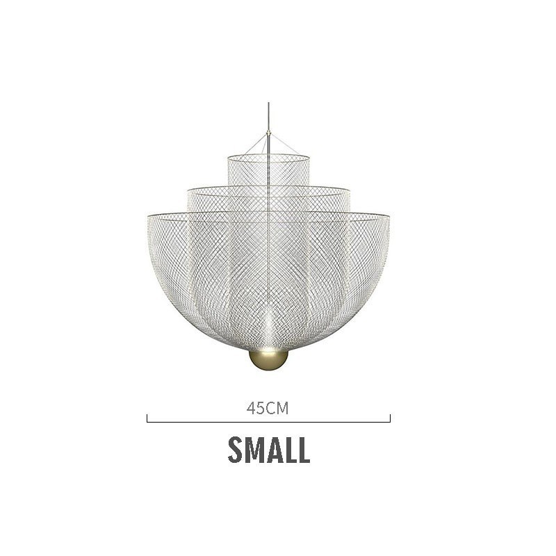 Nordic Grid Designer Creative and Unique Shape Art Decorative Pendant Light