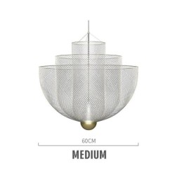 Nordic Grid Designer Creative and Unique Shape Art Decorative Pendant Light