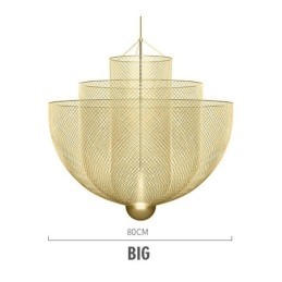 Nordic Grid Designer Creative and Unique Shape Art Decorative Pendant Light