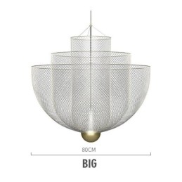 Nordic Grid Designer Creative and Unique Shape Art Decorative Pendant Light