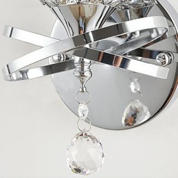 Crystal Wall Sconces Modern Contemporary Metal