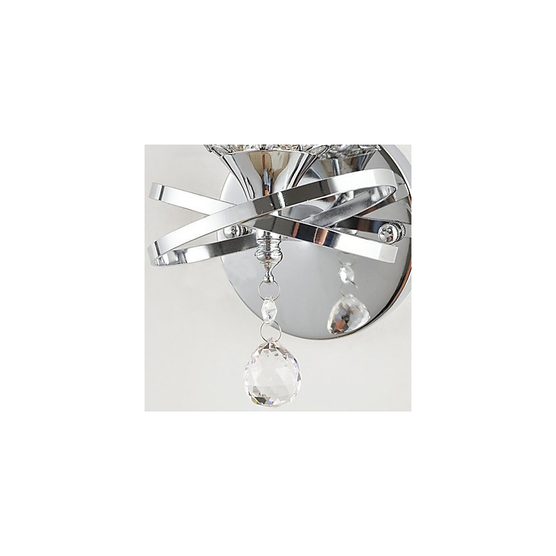 Crystal Wall Sconces Modern Contemporary Metal