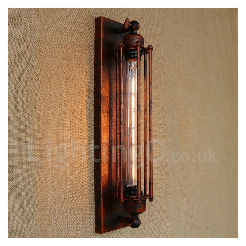 Europe Retro Clothing Store Restaurant Scene Decorative Arts Wall Sconce