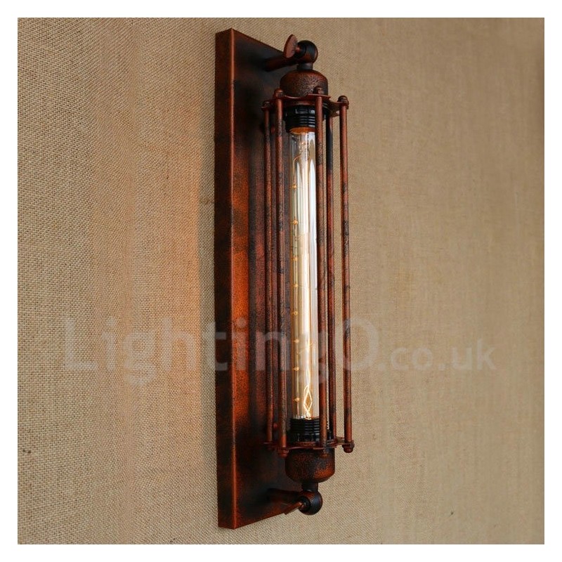 Europe Retro Clothing Store Restaurant Scene Decorative Arts Wall Sconce