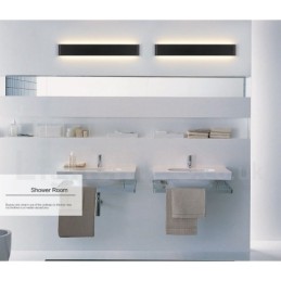 Long Modern Contemporary Wall Lamps & Sconces For Indoor Metal Wall Light IP 44 for Bathroom Bedroom Living Room