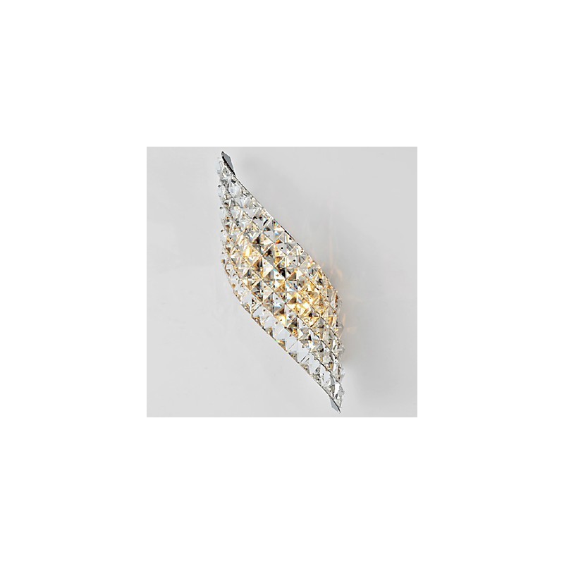 Crystal Wall Light Modern Incision Electroplate Tempering