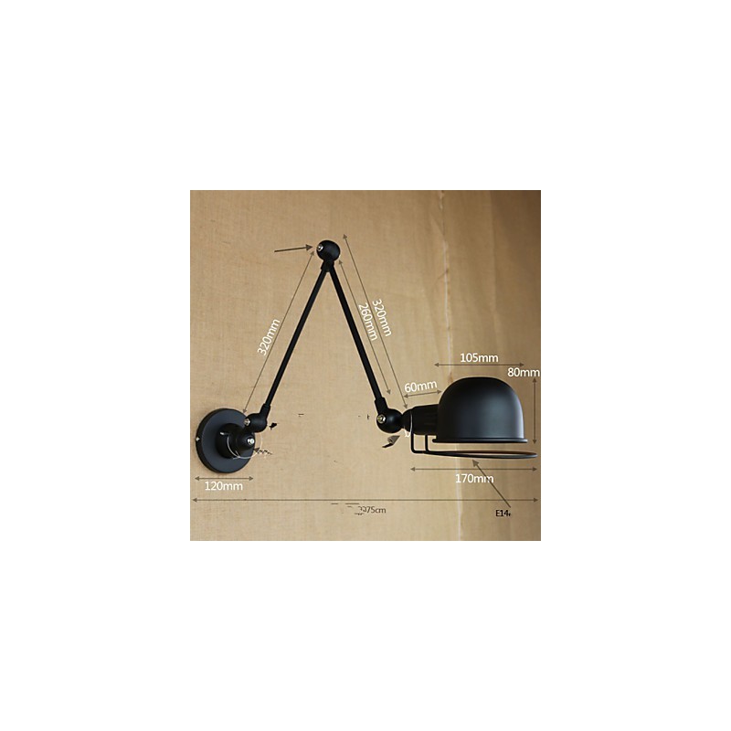 Wall Sconces Bathroom Lighting Outdoor Wall Lights Reading Wall Lights Modern Contemporary Metal