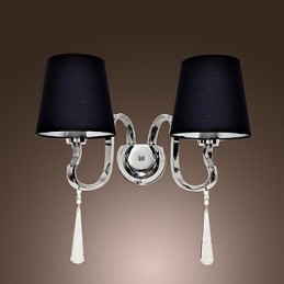 Crystal Wall Sconces Traditional Classic Metal