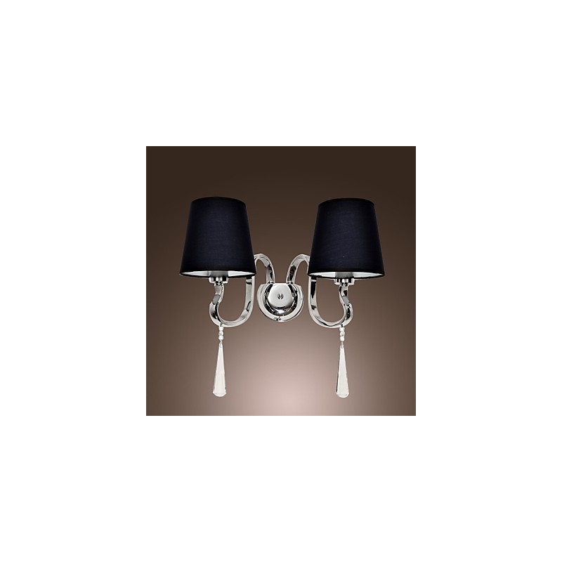 Crystal Wall Sconces Traditional Classic Metal