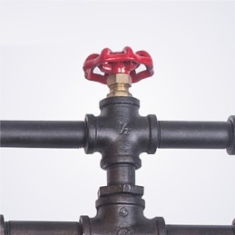 Vintage Industrial Wall Lamp Bathroom Kitchen Dinning Pipe Edison Light Luxury Dining Bar Sconces Lamparas FJ DB2 014A0