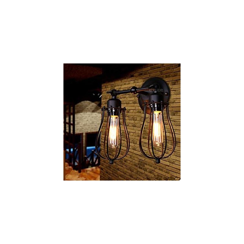 Township Double Grapefruit Wall Lamp