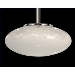 ModernYestaurant Lamp Simple Circular Glass art Pendant Lamp European Style