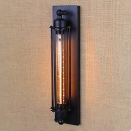 Edison Bulbs Flute Decorative Wall Lamp