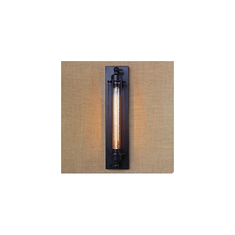 Edison Bulbs Flute Decorative Wall Lamp