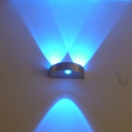 Half Month Wall Lamp Creative Bar Model Wall Sconces Modern Contemporary Metal