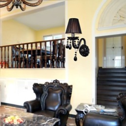 Crystal Candle Wall Lights Modern Contemporary Glass