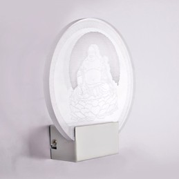 Acrylic Wall Lamp PVC Lamp Light Chip Modern Contemporary Metal