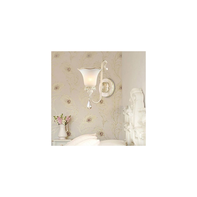 Europe Type Restoring Ancient Ways Wrought Iron Bedroom Wall Lamp Light