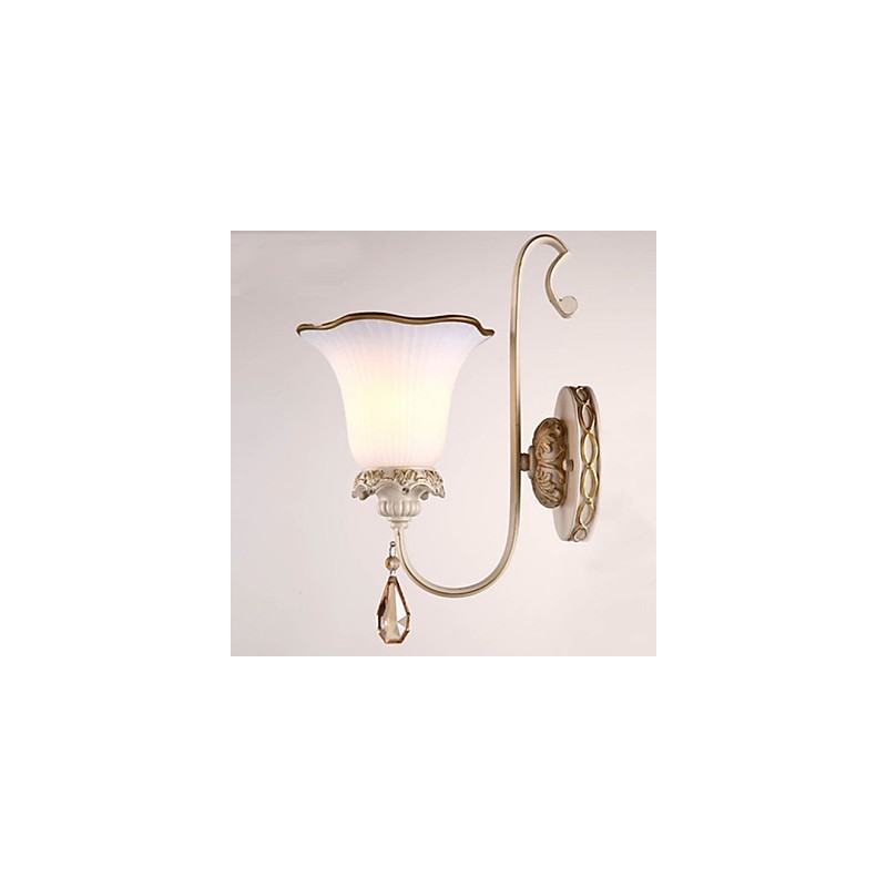 Europe Type Restoring Ancient Ways Wrought Iron Bedroom Wall Lamp Light