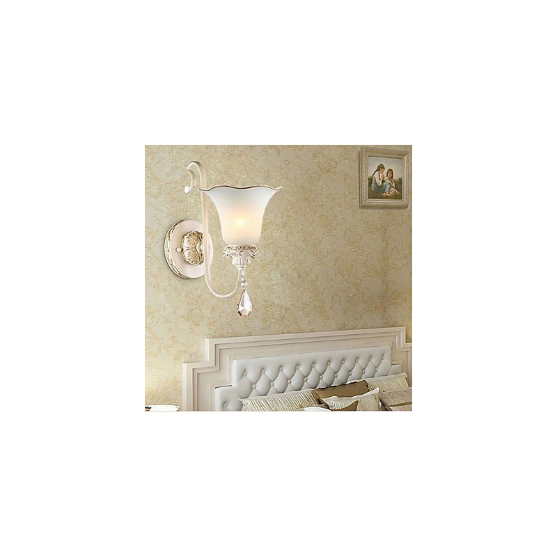 Europe Type Restoring Ancient Ways Wrought Iron Bedroom Wall Lamp Light