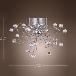 Chandelier Crystal Modern Design Living 9 Lights