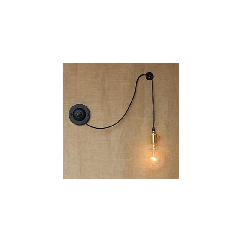 Free Climbing Contracted Wire Free Wall Lamp Control Art