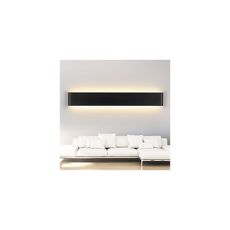 Modern Wall Sconces Light Indoor Black White 72cm