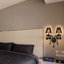 Crystal Candle Wall Lights Modern Contemporary Glass