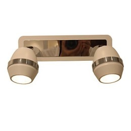 Modern Spherical Chrome Wall Lights Bathroom Lights With 2 Lights