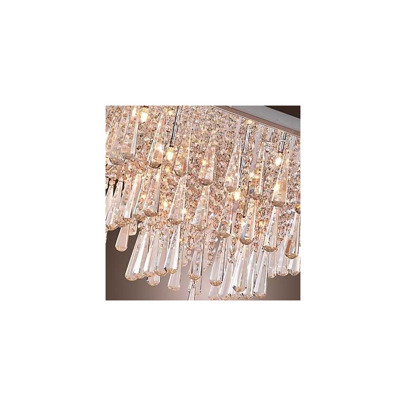 Modern Contemporary Crystal Others Flush Mount