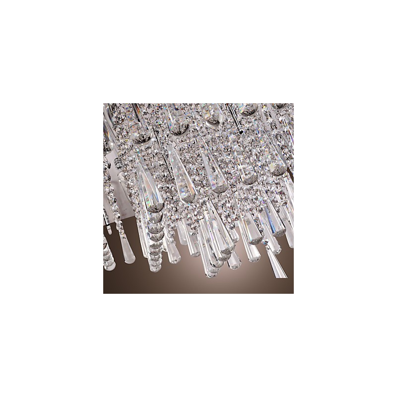 Modern Contemporary Crystal Others Flush Mount