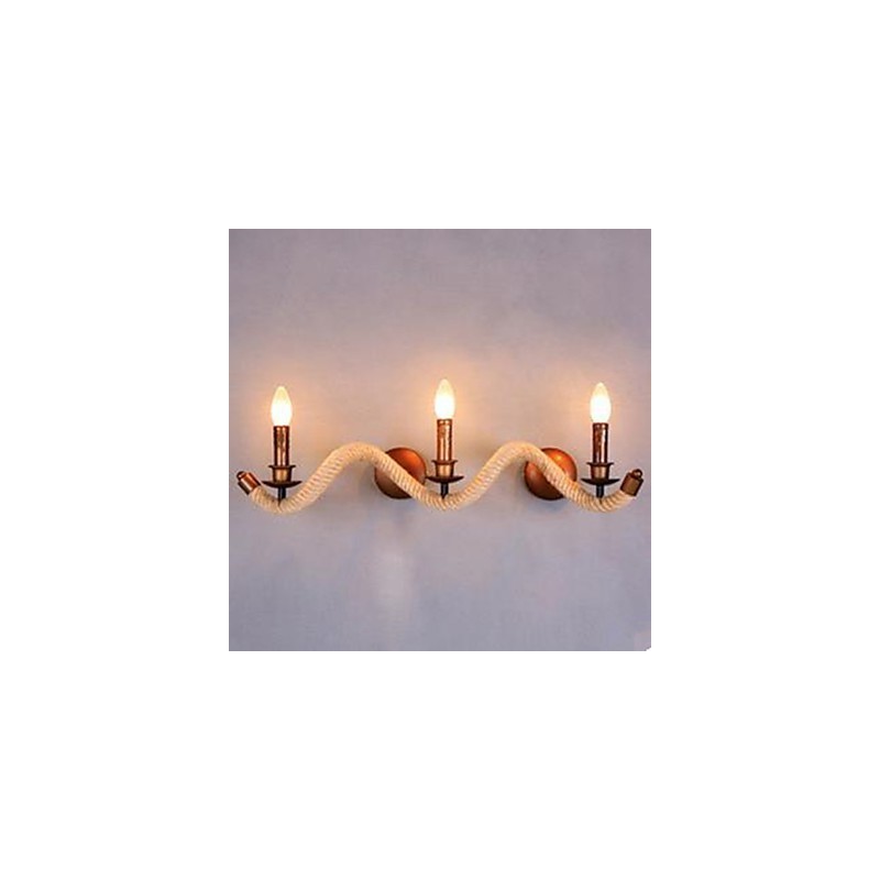 Contracted Balcony Stair Lamp Twisted Rope Wall Lamp