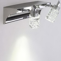 Crystal Bathroom Lighting Modern Contemporary Metal