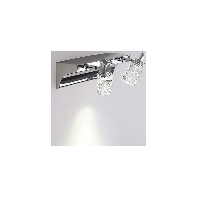 Crystal Bathroom Lighting Modern Contemporary Metal