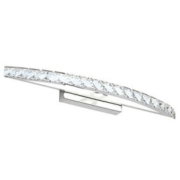 Mirror Lamp Stainless Steel And Crystal