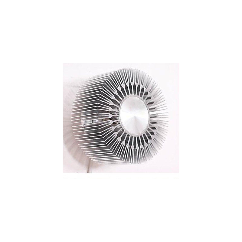 Embed Round Sunflower Type Aluminum Projection Wall Lamp
