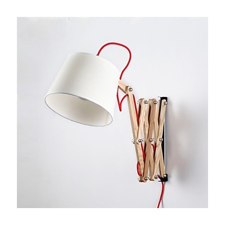 Wall Sconces Reading Wall Lights Mini Style Traditional Classic Wood Bamboo