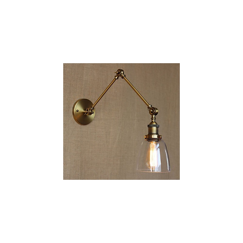 Retro Vintage RACK Bedroom Bedside Exclusive Hotel Lobby Decorated Antique Bronze Wall Sconce