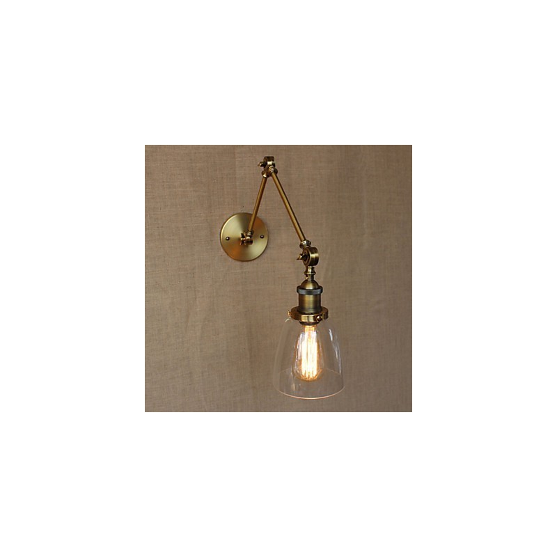 Retro Vintage RACK Bedroom Bedside Exclusive Hotel Lobby Decorated Antique Bronze Wall Sconce