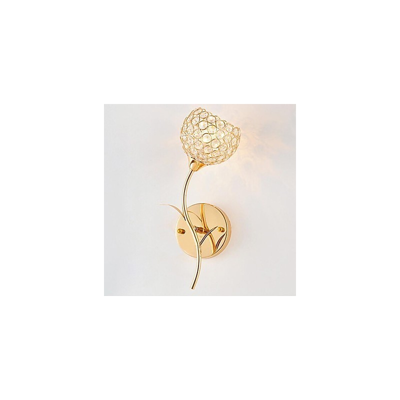 Crystal Wall Sconces Modern Contemporary Metal