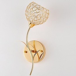 Crystal Wall Sconces Modern Contemporary Metal