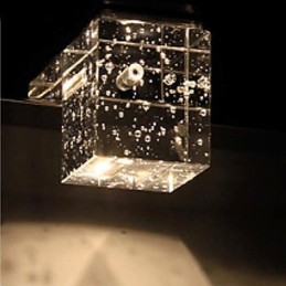 Wall Sconces Bathroom Lighting Wall Washers Crystal Mini Style Modern Contemporary Metal